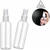 AEE&reg; 100 ML Şeffaf Boş Sprey Şişe 12'li Set &ndash; Plastik Sprey Şişesi, Kolonya, Parf&uuml;m, Kozmetik ve Temizlik &Uuml;r&uuml;nleri İ&ccedil;in