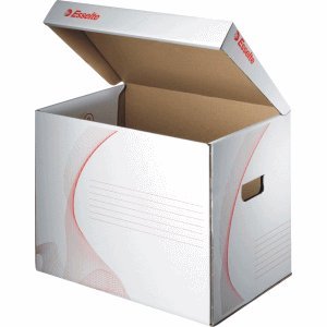 Preisvergleich Produktbild Esselte 10 x Archivcontainer 27x303x39cm weiß