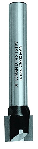Leman 408.720.70 Mèche à rainer droite en Carbure ø 20 mm queue de 8 mm