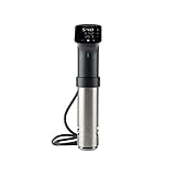precision cooker steak Durable - Fabricado en acero inoxidable y acero inoxidable, el Cooker Pro de Anova está sometido a prueba de caídas y tiene un grado de protección IPX-7 - drop el dispositivo en el suelo o la caña, y puede mantenerse en cocción con una potencia de carga para manejar los más demandados en la cocina.