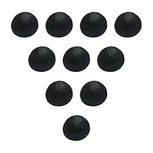 Adonai Hardware 30mm Baca Black Antique Iron Hand Forged Stud (Supplied as Ten Pieces)