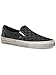 Produktbild Vans U Classic Slip-On, Unisex Erwachsene Kurzschaft Stiefel, Schwarz - Overwashed Black-Checker - Größe: 44 EU