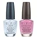 Natural Top Coat & Base Coat Nail Polish Treatment Duo 2 x 15ml