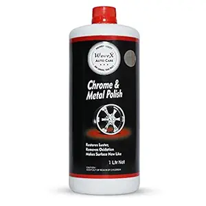 Wavex Chrome and Metal Polish 1 Kg for Chrome, Copper, Brass, Bronze, Gold, Nickel and Stainless Steel. All Metal Cleaner, Polisher and Protectant.Removes Oxidation and Discoloration.