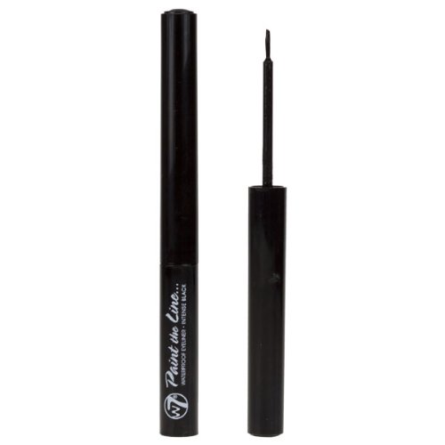 W7 Paint The Line Waterproof Liquid Eye Liner - Intense Black