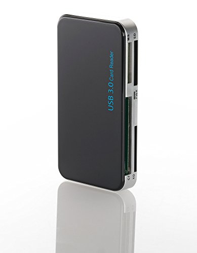 deleyCON All in One Cardreader USB 3.0 – [Schwarz] – SD / SDHC / microSDHC / M2 / TF / CF / MMC / MS PRO DUO - 4