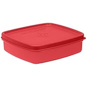 Signoraware Smart N Slim Lunch, 350ml, Deep Red