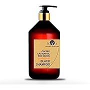 B.O.T cosmetic & wellness Black Champú Café Ricino y Extracto de Cebolla Detox Champu Anti Polución Acelerador - 1000 ml