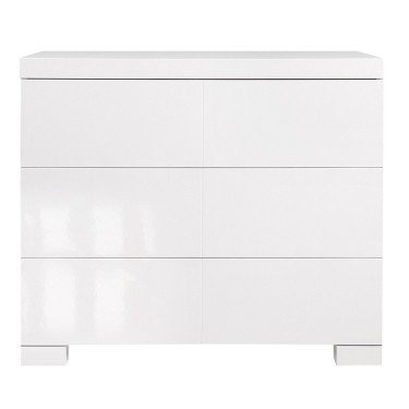 Europe Baby Brilliant White Glossy Chest