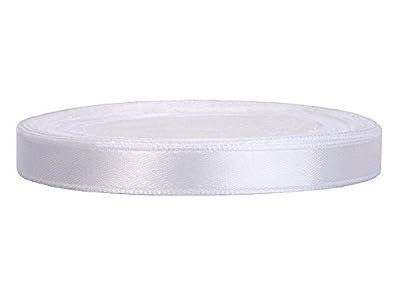 Generique - Ruban satin 6 mm blanc
