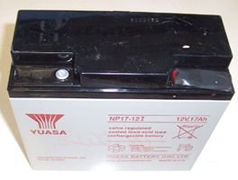 Preisvergleich Produktbild Akku, 12 V 17ah Anschlusskabel-Ätzglas