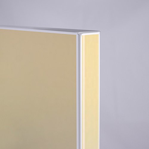 banjado – Pinnwand Magnettafel weiß 78cm x 37cm quer mit Motiv Pause - 5