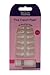 Body Collection Pink French Pearl Air Brushed Nails With Glue