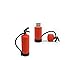 Produktbild CAOLATOR USB Sticks Hi-Speed Feuerlöscher Feuerwehr U Festplatte Rot 32GB