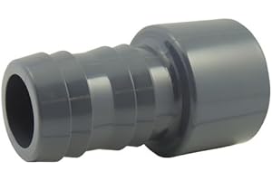 CODITAL FRANCE Douille PVC pression cannelée 30 mm, à coller mâle 32, femelle 25