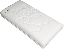 Betten-ABC 4250639101524 OrthoMatra Junior-Duo Baby- und Kindermatratze mit Trittkante, Baby- und Kleinkindseite, abnehmbarer und waschbarer Bezug mit Aloe Vera, Gr&ouml;&szlig;e 70 x 140 cm