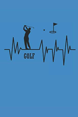 Preisvergleich Produktbild GOLF: NOTEBOOK Golf Notizbuch Journal 6x9 lined