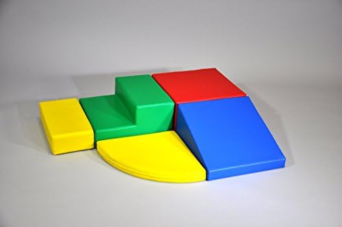 IGLU Brand Soft Play Equipment, XL Soft Play Shapes, Activity Toys, Soft Play - 5 Shape Set