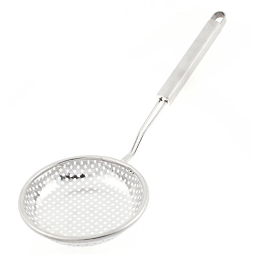 Preisvergleich Produktbild sourcingmap Flacher Kopf Schöpflöffel Sieb Küchenutensil 13" Länge