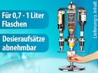 infactory Flaschenhalter „Bar Butler“ 4-fach - 7