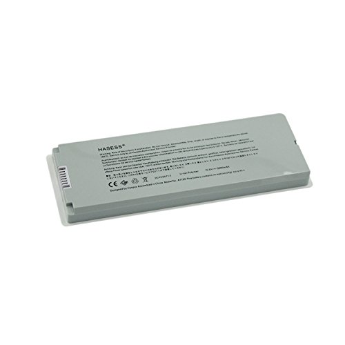 HASESS Neu Laptop-Akku für Apple MacBook 13″ Serien: A1181, A1185, MB061*/A, MB061B/A, MB061CH/A 13.3-inch 2.0GHz MB Mac book MA561, MA561FE/A, MA561G/A, MA561J/A, MA561LL/A,MA561FE/A,MA472LL/A, MA566, MA566FE/A, MA566J/A 18 Monate Garantie - 3