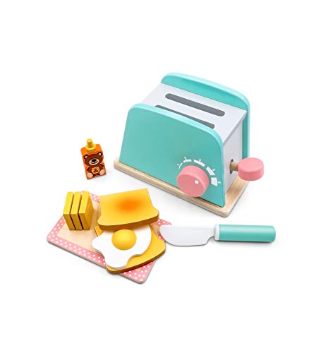 Tiny Land Jeu d'Imitation en Bois-Cuisine-Grille Pain