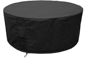 HBCOLLECTION® Round Cover for Garden table set diam adjustable (210/250cm)