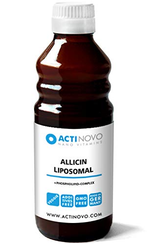 Preisvergleich Produktbild Liposomales Allicin - 250 ml - flüssige Nahrungsergänzung - extrem effektiv