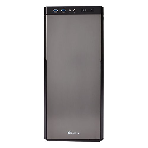 Corsair CC-9011071-WW Carbide Series 330R Titanium Mid-Tower ATX Silent Computer Gehäuse, Schwarz/Titanium - 3