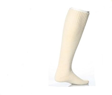 Men's Longer Length Fisherman Seaboot Style Socks HIKING/FISHING Size6-11 (CREAM)