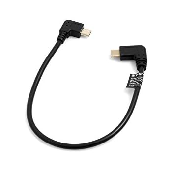 Cavo Adattatore Da USB Type-C Maschio A Mini USB Femmina Con Gomito A 90 Gradi – Prolunga Da 27 Cm Per Trasferimento Dati E Sincronizzazione, Per Laptop E Telefono