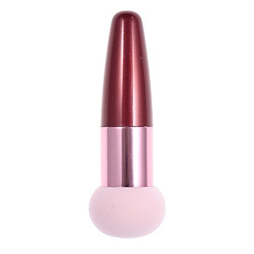 Well-Goal Pink Liquid Cream Foundation Makeup Blender Sponge Brush Flat Head