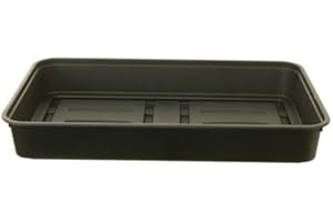 Whitefurze G2638GV5 38cm Medium Gravel Tray - Black