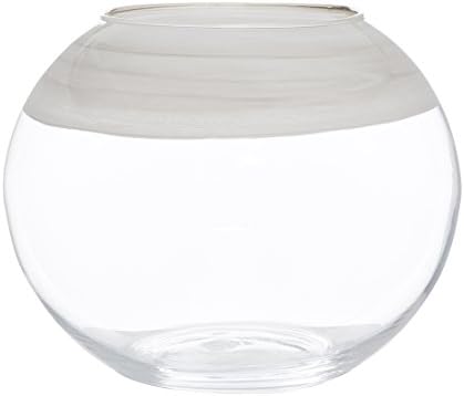 Kelly Hoppen London Medium Glass Globe - Truffle Top Band