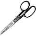 Produktbild Forged Nickel Plated Straight Office Scissors, 8", Black Black/7" Long by Clauss