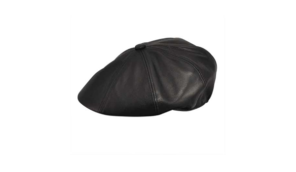 Kangol Leather Galaxy Men's Hat Black 