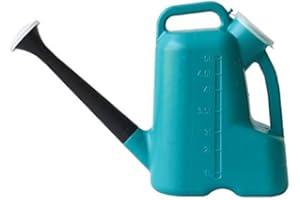 KVSERT Regadera de jardín de 5 litros, regadera 3 en 1 cabezal de aspersor para riego de plantas