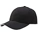 Produktbild HET Unisex Baseball mütze Kappe Schwarze Baseball Cap Verstellbar Erwachsenen Mütze Sommer Jungen Mädchen Snapback Hip Hop Flachen Hut Sport Golfschläger Kappen (Shwarz)
