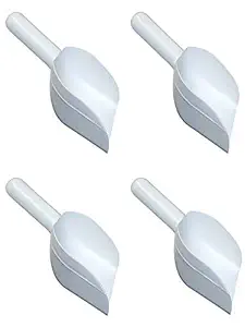 K3 Multipurpose Plastic Scoops/Flour/Grain/Rice/Measuring Spoon(Set of 4)