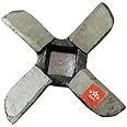 BRRL Keema Machine Blade/Meat Mincer Blade for 32 Number Machine- Silver