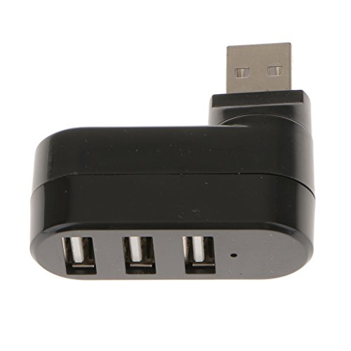MagiDeal 2.0 USB mit 3 Anschlüsse mit 5V Adapter für PC Notebook - Computer Zubehör