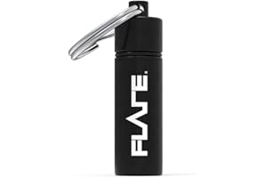 Flare Audio Capsule Black - Tough Lightweight Aluminium, Water-Proof, Keychain