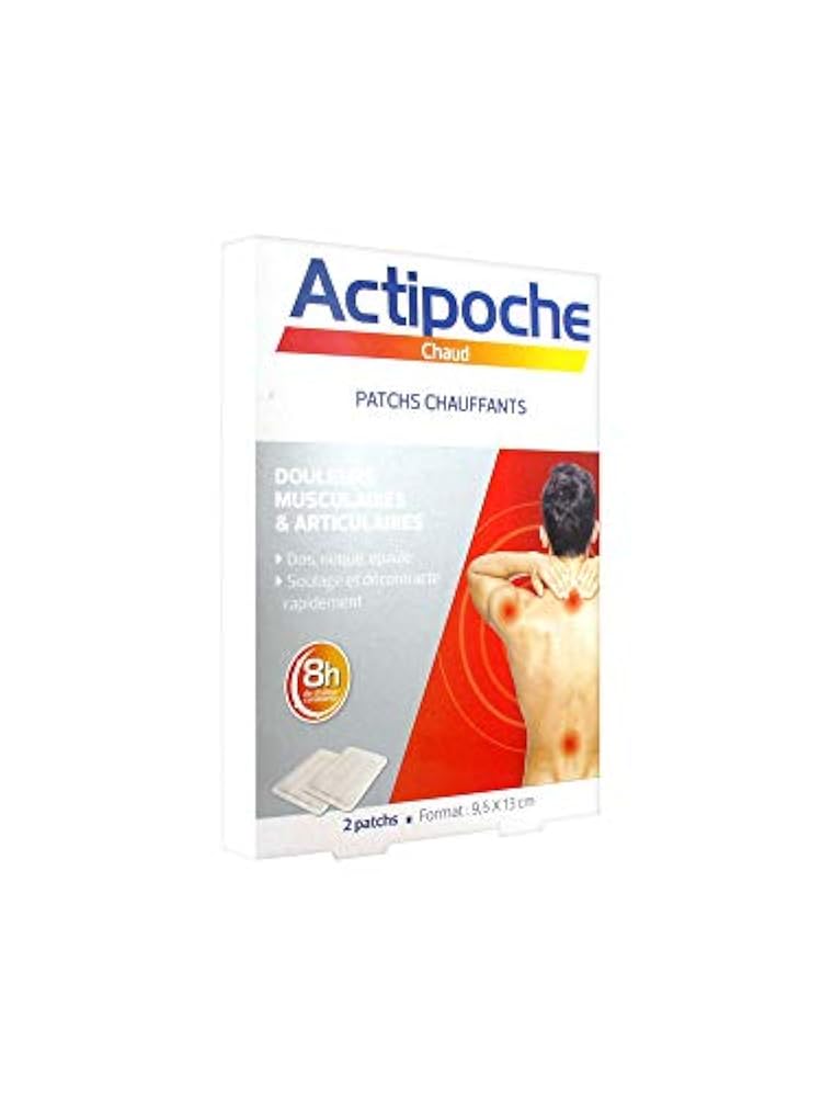 Actipoche Patchs Chauffants 9.5 x 13 cm - 2 patchs