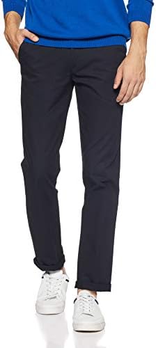John Players Men's Slim Fit Cotton Casual Trousers