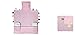Snoozebaby Easy Changing Pad (50 x 70 cm, Powder Pink)