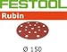 Produktbild Festool Schleifscheiben Rubin STF D150/16 P180 RU, 10 Stück