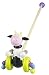 Orange Tree Toys Push Along Wooden Toy - Cow