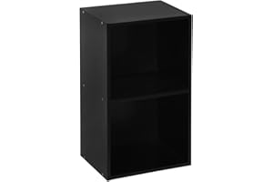 ‎VIDA DESIGNS Vida Designs Oxford, mit 2 Ebenen, Bücherregal, Regal, Holz, Schwarz, für Wohnzimmer