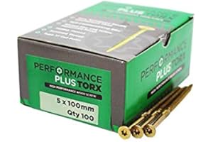 TOMENGBEIAABBCC Torx Plus High Performance Wood Screws 4 x 50mm Qty 200 1 Pozi Bit Free