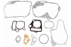 Qiilu Engine Gasket Set, 50 70 90 Replacement Engine Cylinder Head Stator Clutch Intake Gasket Seal Set.-for for Honda z50 88 kit Gasket Set Big bore tao ATV Gasket kit c